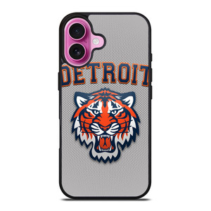 DETROIT TIGERS LOGO MLB BASEBALL TEAM ICON iPhone 16 Plus Case Cover
