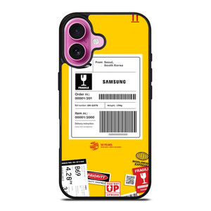 DHL SHIPPING EXPRESS LABEL SAMSUNG iPhone 16 Plus Case Cover