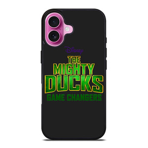 DISNEY MIGHTY DUCKS GAME CHANGERS LOGO iPhone 16 Plus Case Cover
