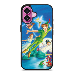 DISNEY PETER PAN CARTOON iPhone 16 Plus Case Cover DISNEY PETER PAN CARTOON iPhone 16 Plus Case Cover