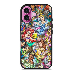 DISNEY PRINCESS GRASS ART iPhone 16 Plus Case Cover