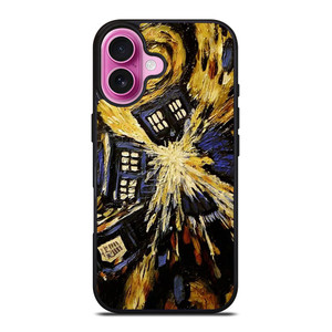 DOCTOR WHO EXPLODING TARDIS iPhone 16 Plus Case Cover
