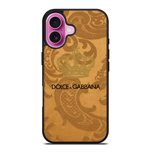 DOLCE AND GABBANA PATTERN iPhone 16 Plus Case Cover