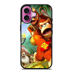 DONKEY KONG NINTENDO GAMES 4 iPhone 16 Plus Case Cover