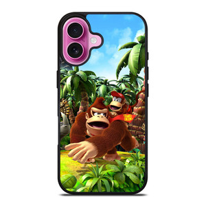DONKEY KONG NINTENDO GAMES iPhone 16 Plus Case Cover DONKEY KONG NINTENDO GAMES iPhone 16 Plus Case Cover