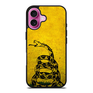 DONT TREAD ON ME GOLD iPhone 16 Plus Case Cover