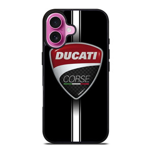 DUCATI CORSE MOTOR LOGO iPhone 16 Plus Case Cover