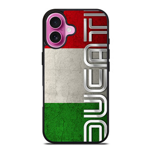 DUCATI MOTOR ITALY FLAG iPhone 16 Plus Case Cover DUCATI MOTOR ITALY FLAG iPhone 16 Plus Case Cover