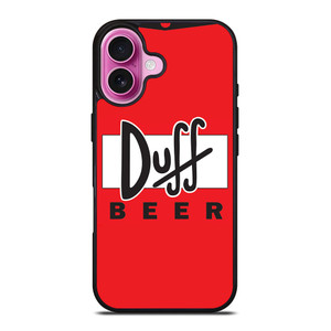 DUFF BEER THE SIMPSONS CARTOON 2 iPhone 16 Plus Case Cover