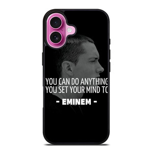 EMINEM RAPPER QUOTES iPhone 16 Plus Case Cover EMINEM RAPPER QUOTES iPhone 16 Plus Case Cover