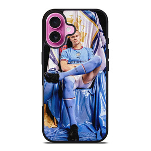 ERLING HAALAND MANCHESTER CITY iPhone 16 Plus Case Cover