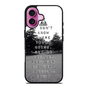 FALL OUT BOYS QUOTES iPhone 16 Plus Case Cover