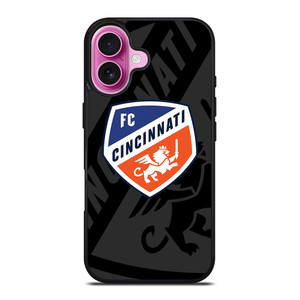 FC CINCINNATI MLS BLACK iPhone 16 Plus Case Cover