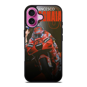 FRANCESCO PECCO BAGNAIA DUCATI RACING iPhone 16 Plus Case Cover