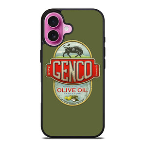 GENCO OLIVE OIL iPhone 16 Plus Case Cover GENCO OLIVE OIL iPhone 16 Plus Case Cover