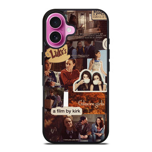 GILMORE GIRLS MOVIES CCOLLAGE iPhone 16 Plus Case Cover GILMORE GIRLS MOVIES CCOLLAGE iPhone 16 Plus Case Cover