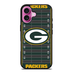 GREEN BAY PACKERS FOOTBALL FIELD iPhone 16 Plus Case Cover