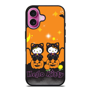 HELLO KITTY DISNEY HALLOWEEN iPhone 16 Plus Case Cover