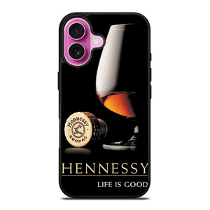 HENNESSY COGNAC LIFE IS GOOD iPhone 16 Plus Case Cover HENNESSY COGNAC LIFE IS GOOD iPhone 16 Plus Case Cover