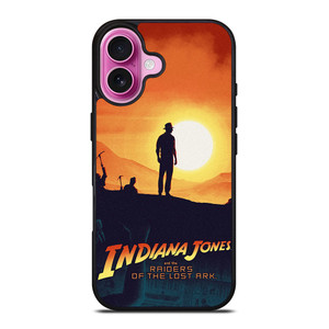INDIANA JONES AND RAIDERS OF THE LOST ARK iPhone 16 Plus Case Cover INDIANA JONES AND RAIDERS OF THE LOST ARK iPhone 16 Plus Case Cover
