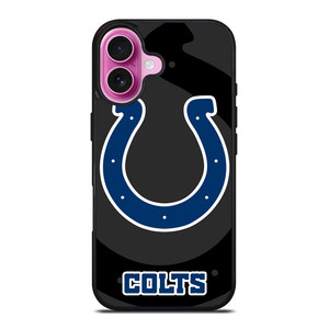INDIANAPOLIS COLTS FOOTBALL LOGO iPhone 16 Plus Case Cover