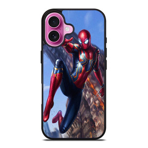 IRON SPIDER SUPERHERO iPhone 16 Plus Case Cover IRON SPIDER SUPERHERO iPhone 16 Plus Case Cover