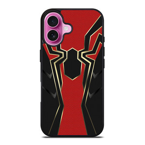 IRON SPIDERMAN COSTUME iPhone 16 Plus Case Cover
