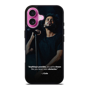 J COLE RAPPER QUOTES iPhone 16 Plus Case Cover