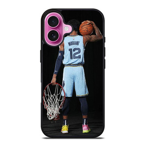 JA MORANT MEMPHIS GRIZZLIES NBA BASKETBALL iPhone 16 Plus Case Cover