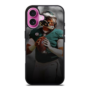 JALEN HURTS PHILADELPHIA EAGLES NFL iPhone 16 Plus Case Cover JALEN HURTS PHILADELPHIA EAGLES NFL iPhone 16 Plus Case Cover