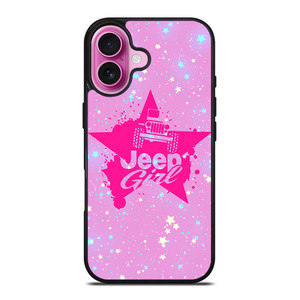 JEEP GIRL STAR LOGO iPhone 16 Plus Case Cover