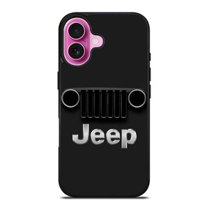 JEEP LOGO OFF ROAD CAR EMBLEM iPhone 16 Plus Case Cover