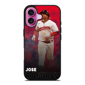 JOSE RAMIREZ CLEVELAND GUARDIANS MLB iPhone 16 Plus Case Cover