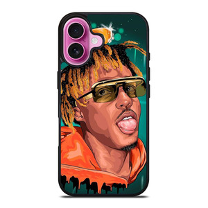 JUICE WRLD RAPPER FACE ART iPhone 16 Plus Case Cover
