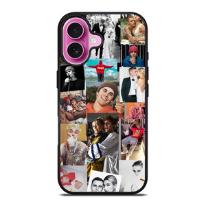 JUSTIN AND HAILEY BIEBER COLLAGE iPhone 16 Plus Case Cover