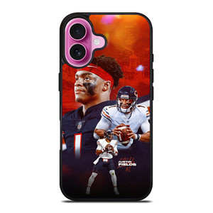 JUSTIN FIELDS CHICAGO BEARS NFL iPhone 16 Plus Case Cover