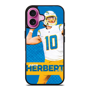 JUSTIN HERBERT LOS ANGELES CHARGERS 2 iPhone 16 Plus Case Cover