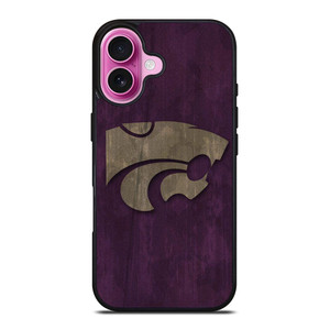 KANSAS STATE WILDCATS FOOTBALL LOGO iPhone 16 Plus Case Cover