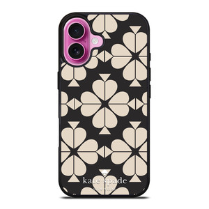 KATE SPADE JACQUARD CREAM iPhone 16 Plus Case Cover