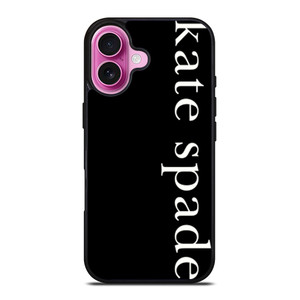 KATE SPADE NEW YORK BLACK iPhone 16 Plus Case Cover