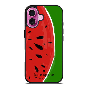 KATE SPADE NEW YORK LOGO WATER MELON iPhone 16 Plus Case Cover