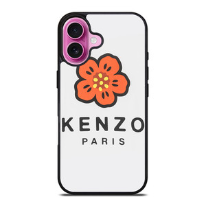 KENZO PARIS FLOWER iPhone 16 Plus Case Cover KENZO PARIS FLOWER iPhone 16 Plus Case Cover