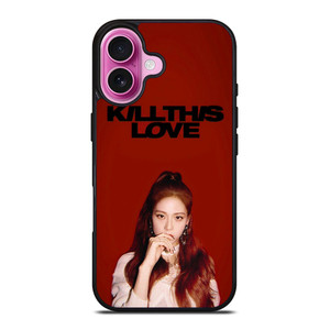 KIM JISOO KILL THIS LOVE BLACKPINK iPhone 16 Plus Case Cover