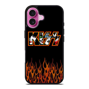 KISS ROCK BAND MEMBERS iPhone 16 Plus Case Cover