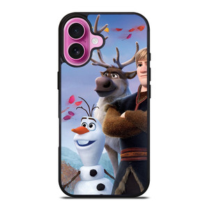KRISTOFF SVEN OLAF DISNEY FROZEN iPhone 16 Plus Case Cover KRISTOFF SVEN OLAF DISNEY FROZEN iPhone 16 Plus Case Cover