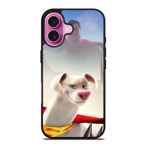 KRYPTO SUPERMAN LEAGUE OF SUPERPETS iPhone 16 Plus Case Cover KRYPTO SUPERMAN LEAGUE OF SUPERPETS iPhone 16 Plus Case Cover