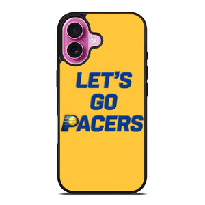 LETS GO INDIANA PACERS NBA BASKETBALL iPhone 16 Plus Case Cover LETS GO INDIANA PACERS NBA BASKETBALL iPhone 16 Plus Case Cover