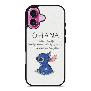 LILO AND STITCH OHANA iPhone 16 Plus Case Cover LILO AND STITCH OHANA iPhone 16 Plus Case Cover