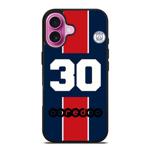 LIONEL MESSI PSG PARIS SAINT GERMAIN 30 iPhone 16 Plus Case Cover LIONEL MESSI PSG PARIS SAINT GERMAIN 30 iPhone 16 Plus Case Cover
