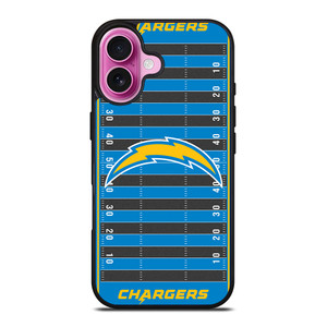 LOS ANGELES CHARGERS FOOTBALL FIELD iPhone 16 Plus Case Cover